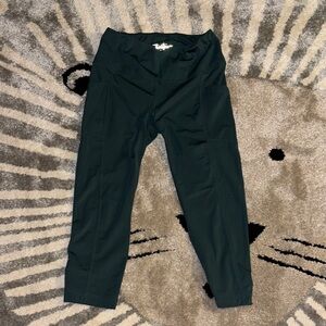 Yogalicious Teal Croppef Leggings